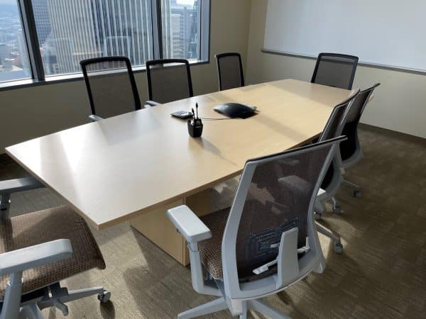 4x10' Maple Boat Conference Table