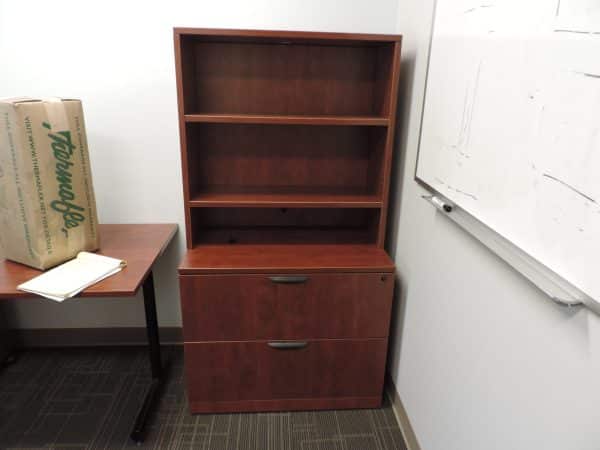Bookcase 2-Drawer Lateral File Combo