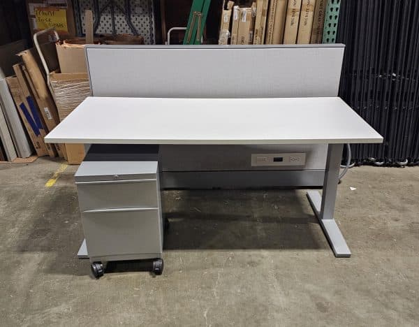 Teknion District Power Spine w/ Tables