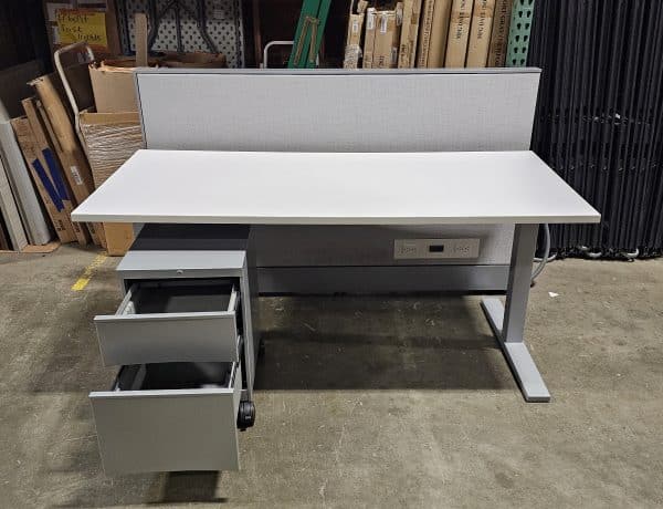 Teknion District Power Spine w/ Tables - Image 2